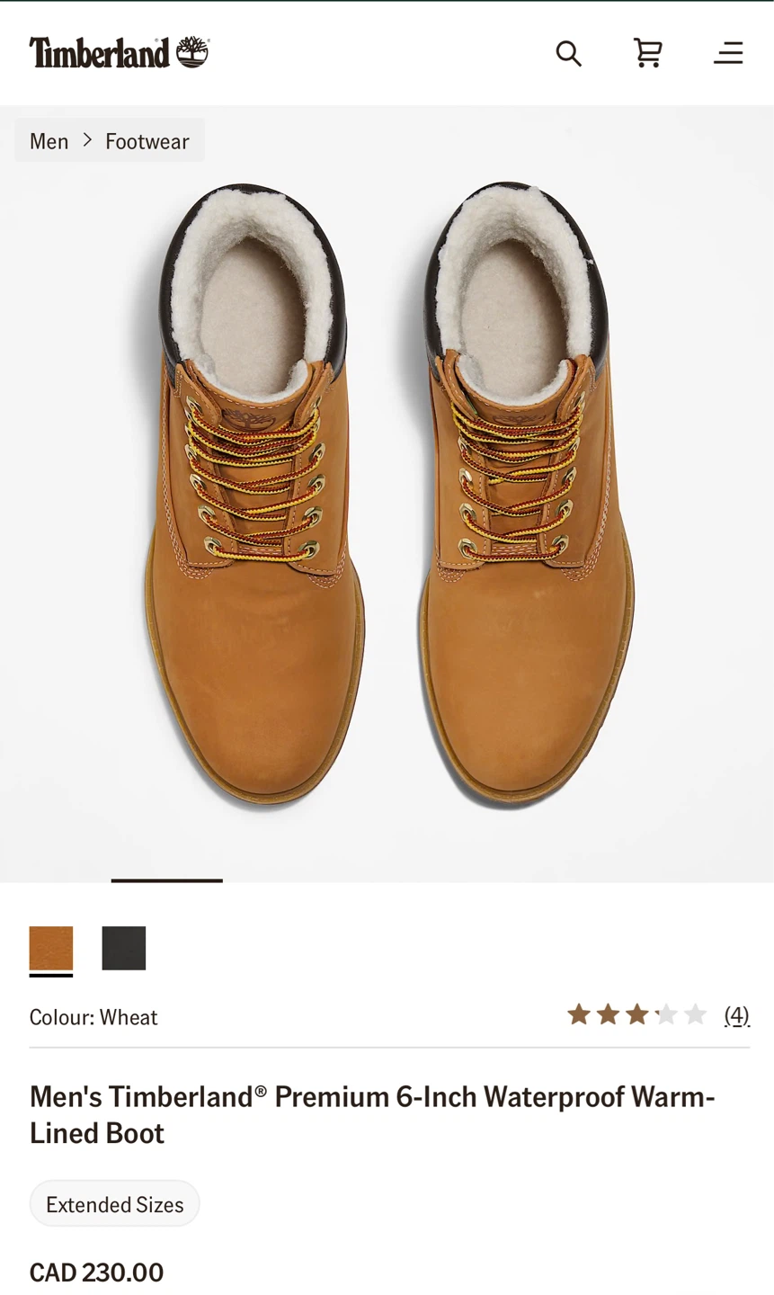 Timberland Men's Fur Warm-Lined Boots - photo 2