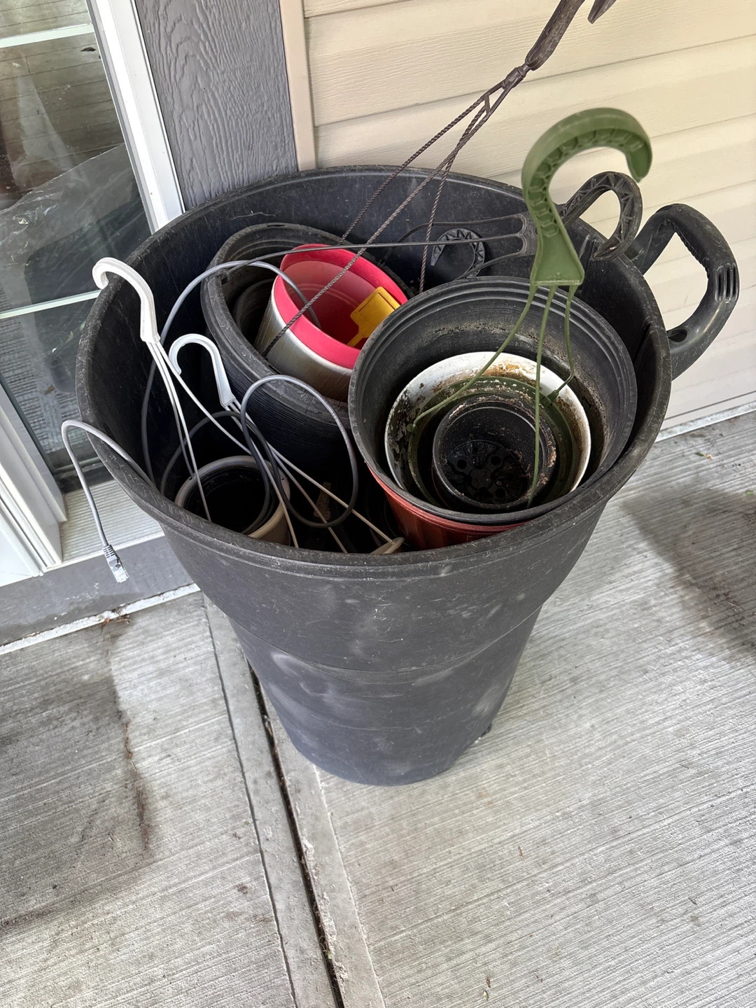 Assorted Plant Pots and Hangers