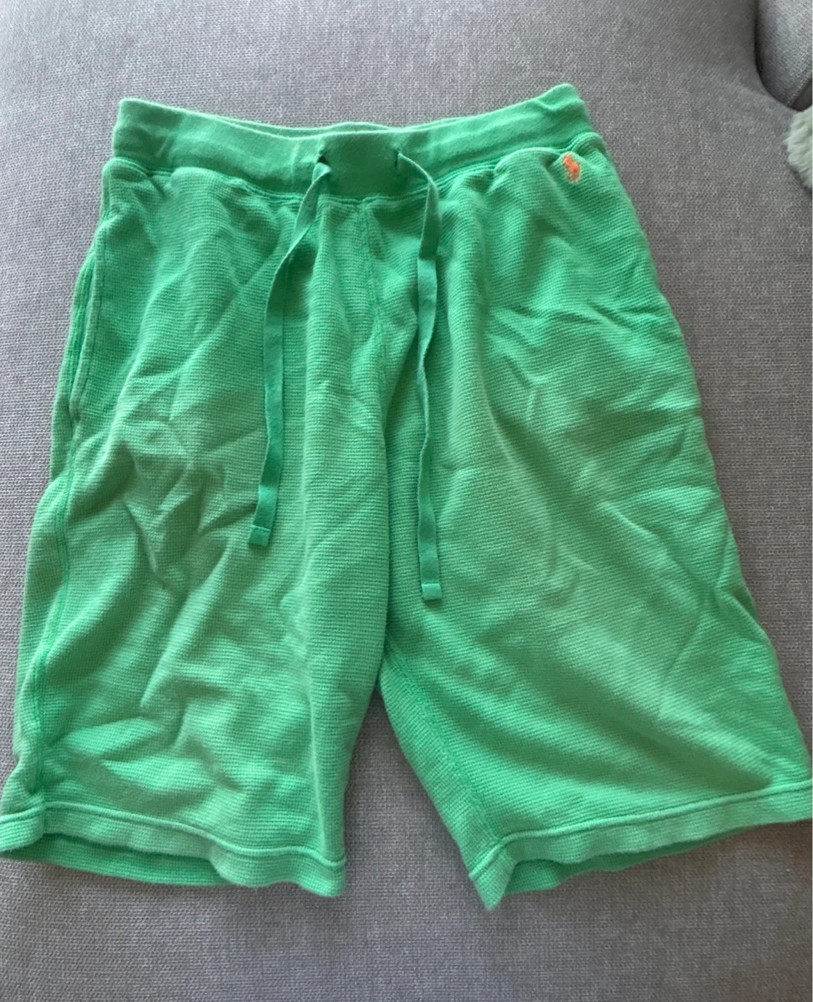 RALPH LAUREN Waffle Knit Sweat Shorts size medium - photo 2