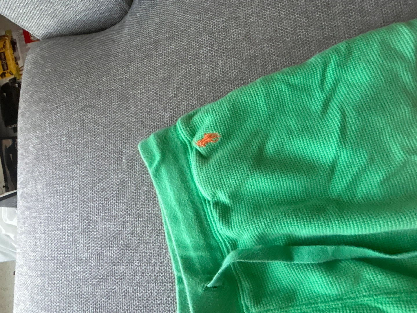 RALPH LAUREN Waffle Knit Sweat Shorts size medium - photo 4