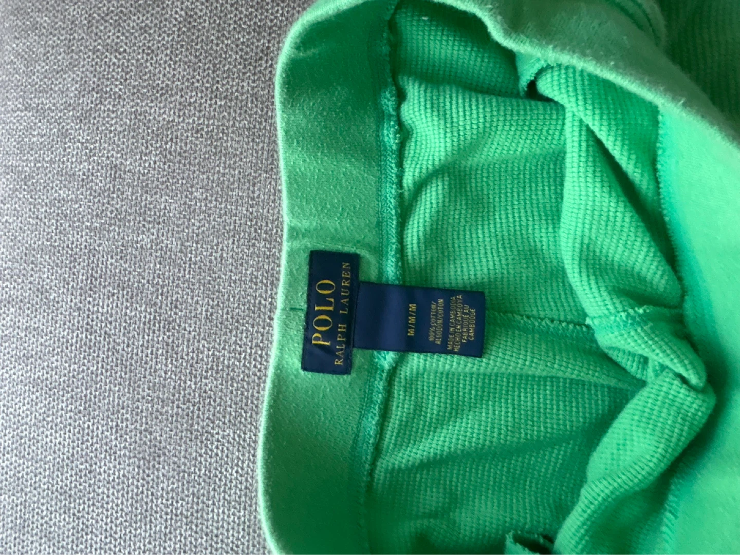 RALPH LAUREN Waffle Knit Sweat Shorts size medium - photo 3