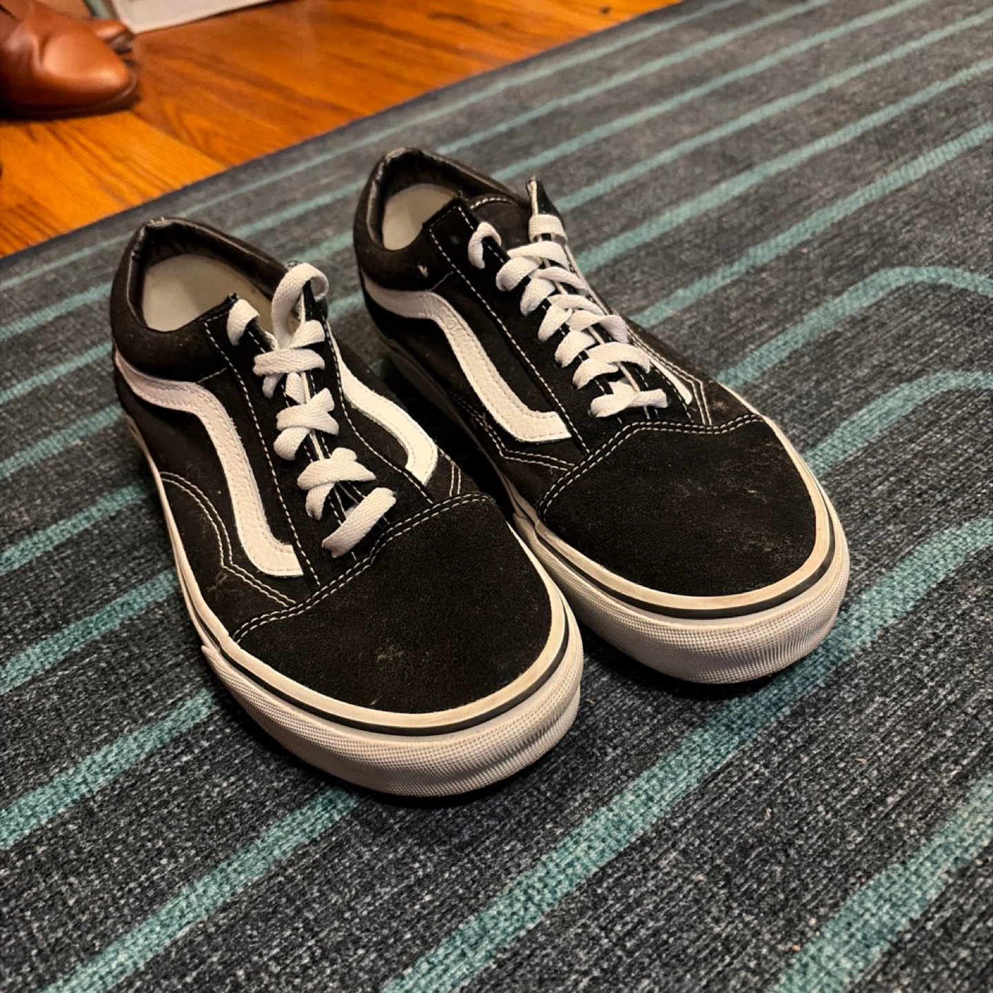 Vans Old Skool Black/White Skate Shoes
