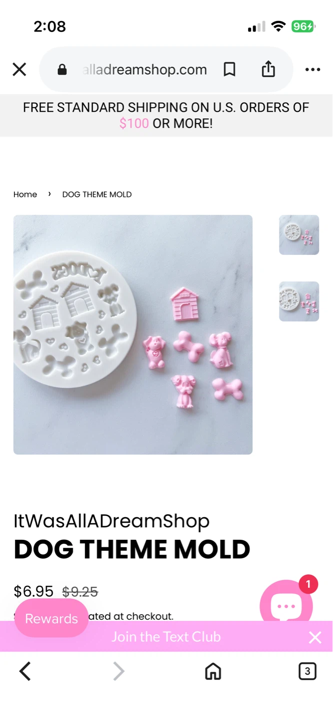 Dog Theme Silicone Mold - photo 4