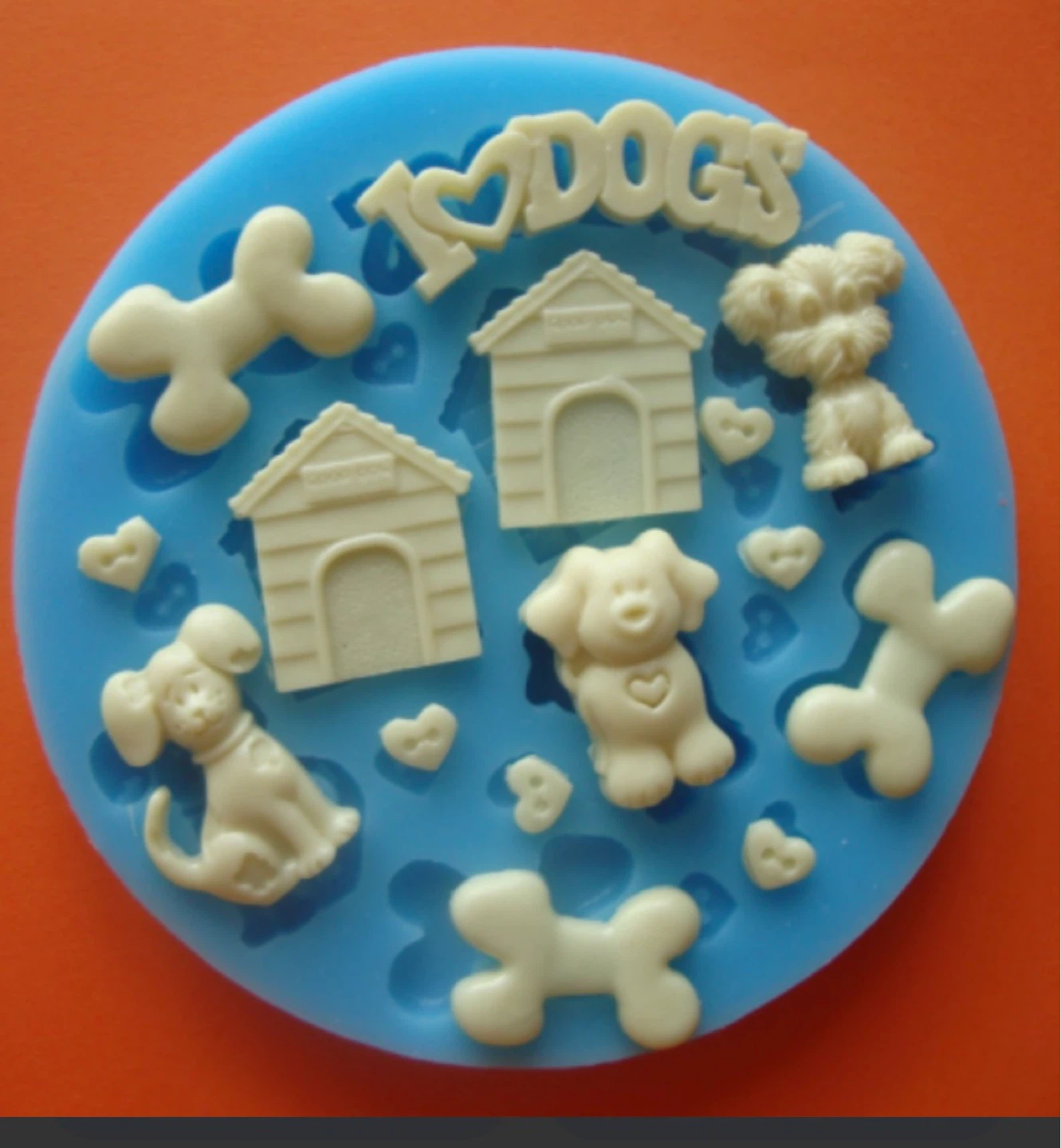 Dog Theme Silicone Mold