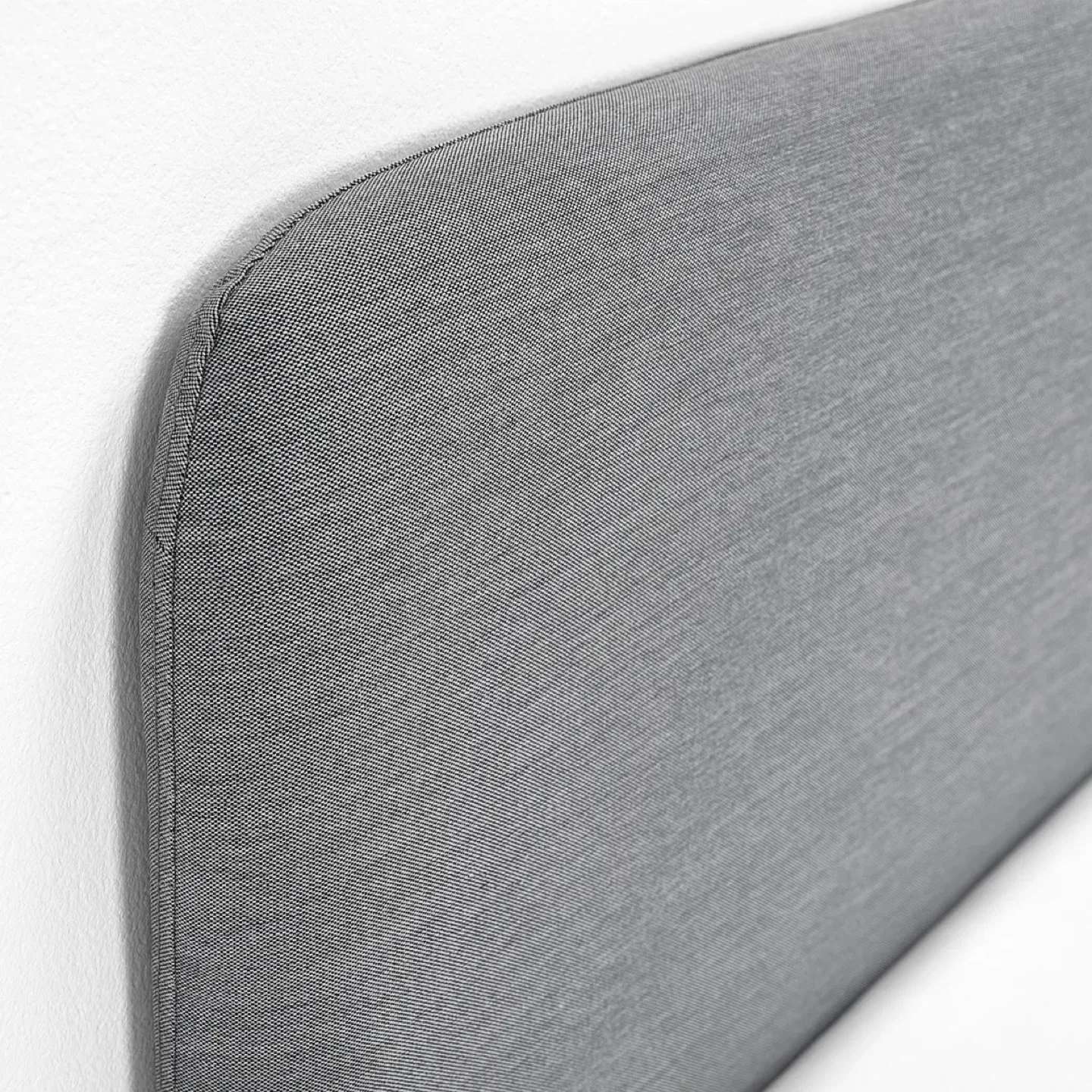 Grey Upholstered full Bed Frame - photo 2