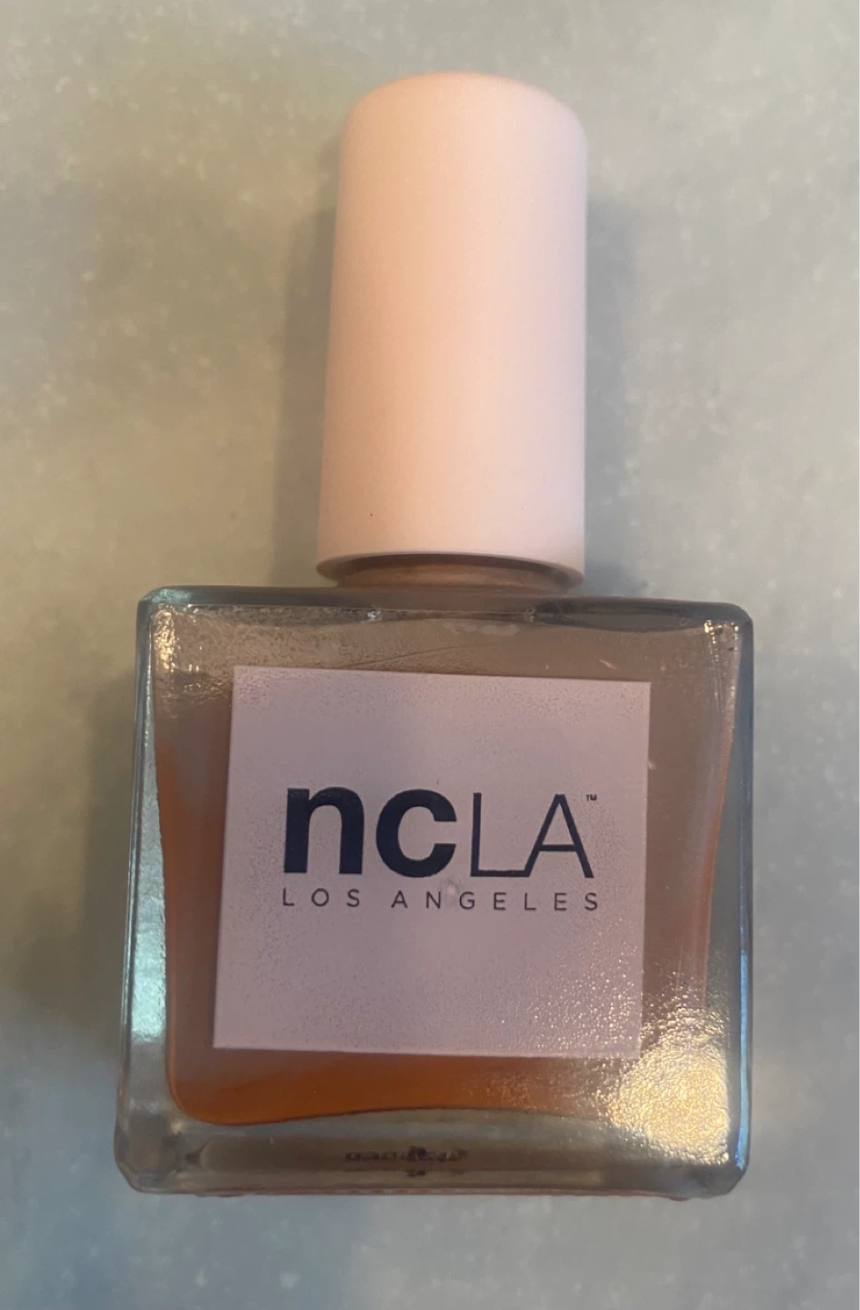 New NCLA vegan nail polish. Nude color.