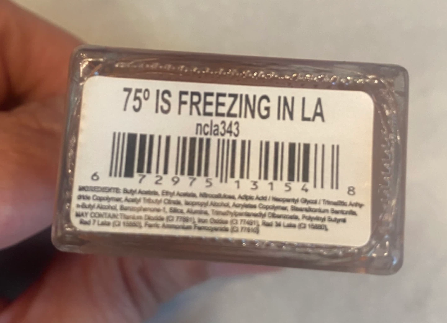 New NCLA vegan nail polish. Nude color. - photo 3