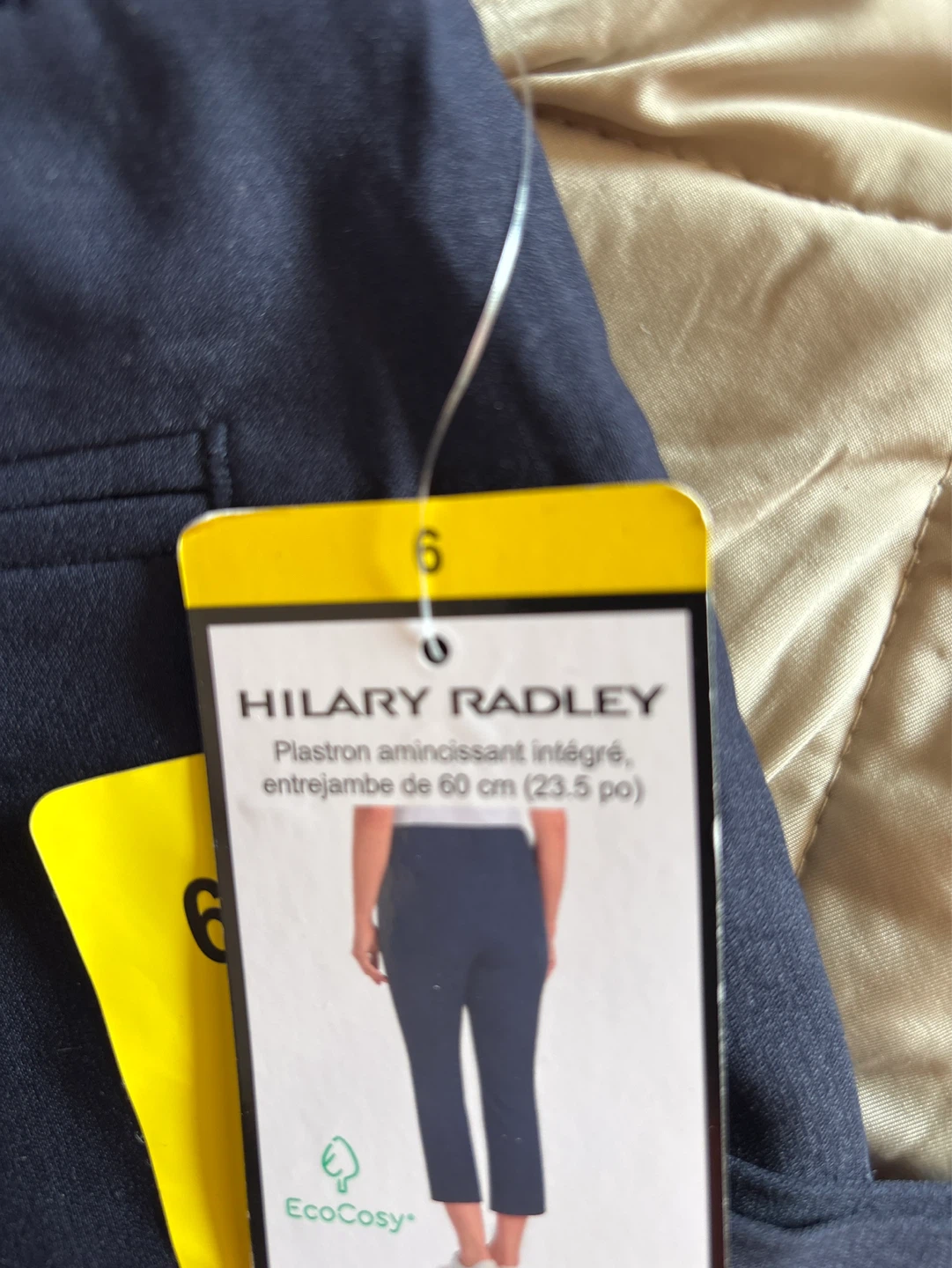 HILARY RADLEY Navy Pants Size 6 - photo 3