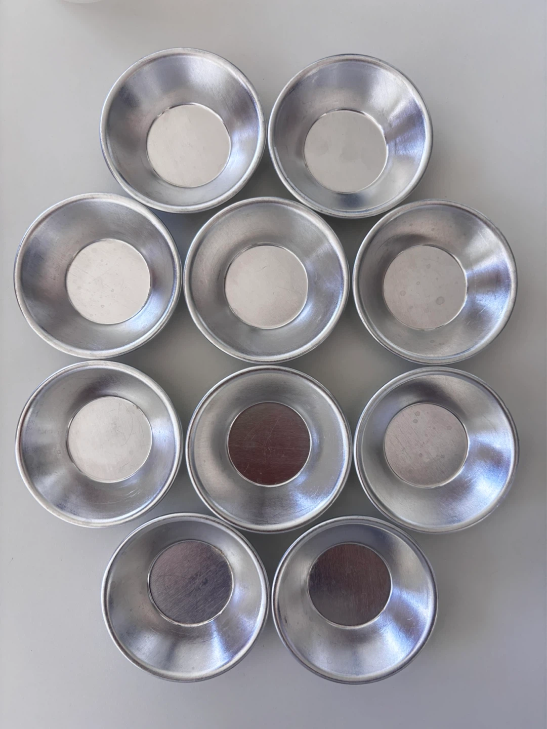 🥧 10-Piece Mini Tart Molds Set (Reusable Aluminum Baking Pans) - photo 4