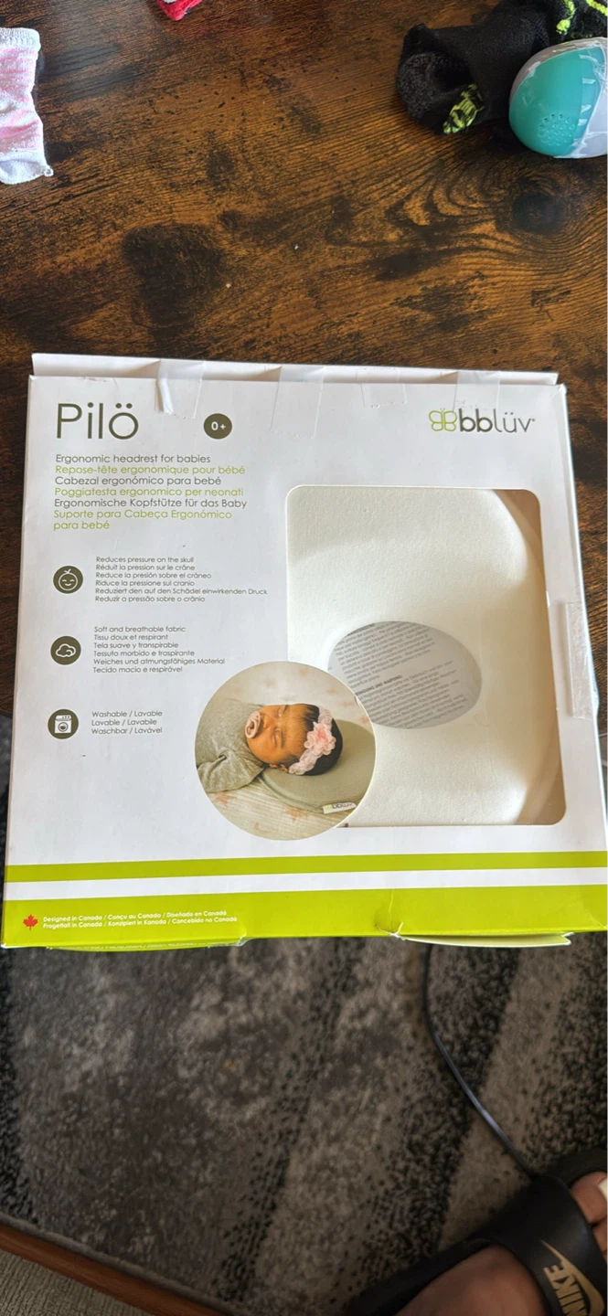 bbblüv Pilö Ergonomic Headrest for Babies