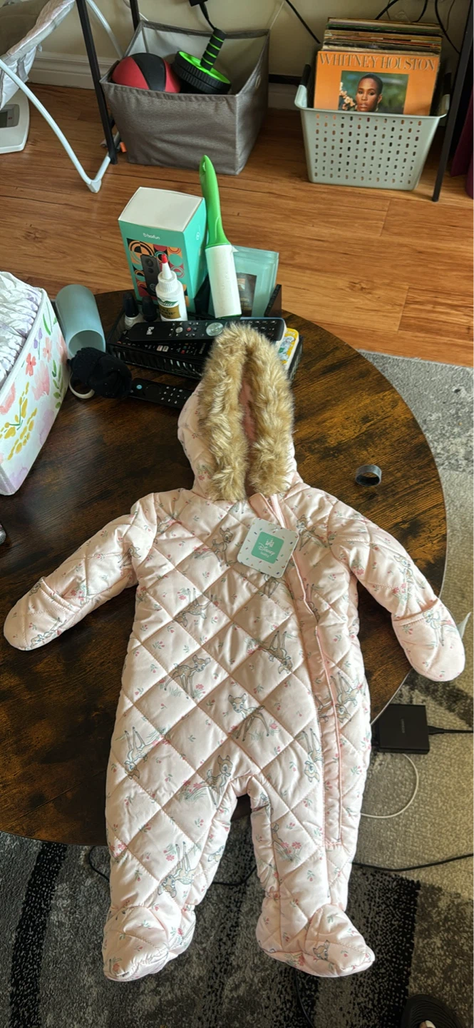 Disney Baby Bambi Snowsuit - Pink