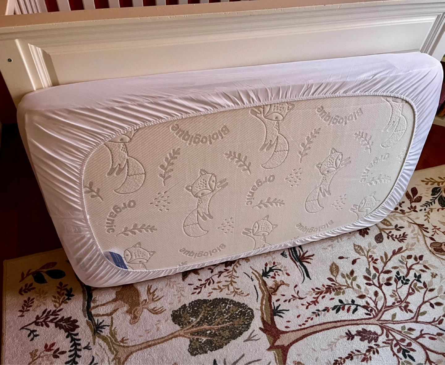 Crib Mattress + Protector - photo 2