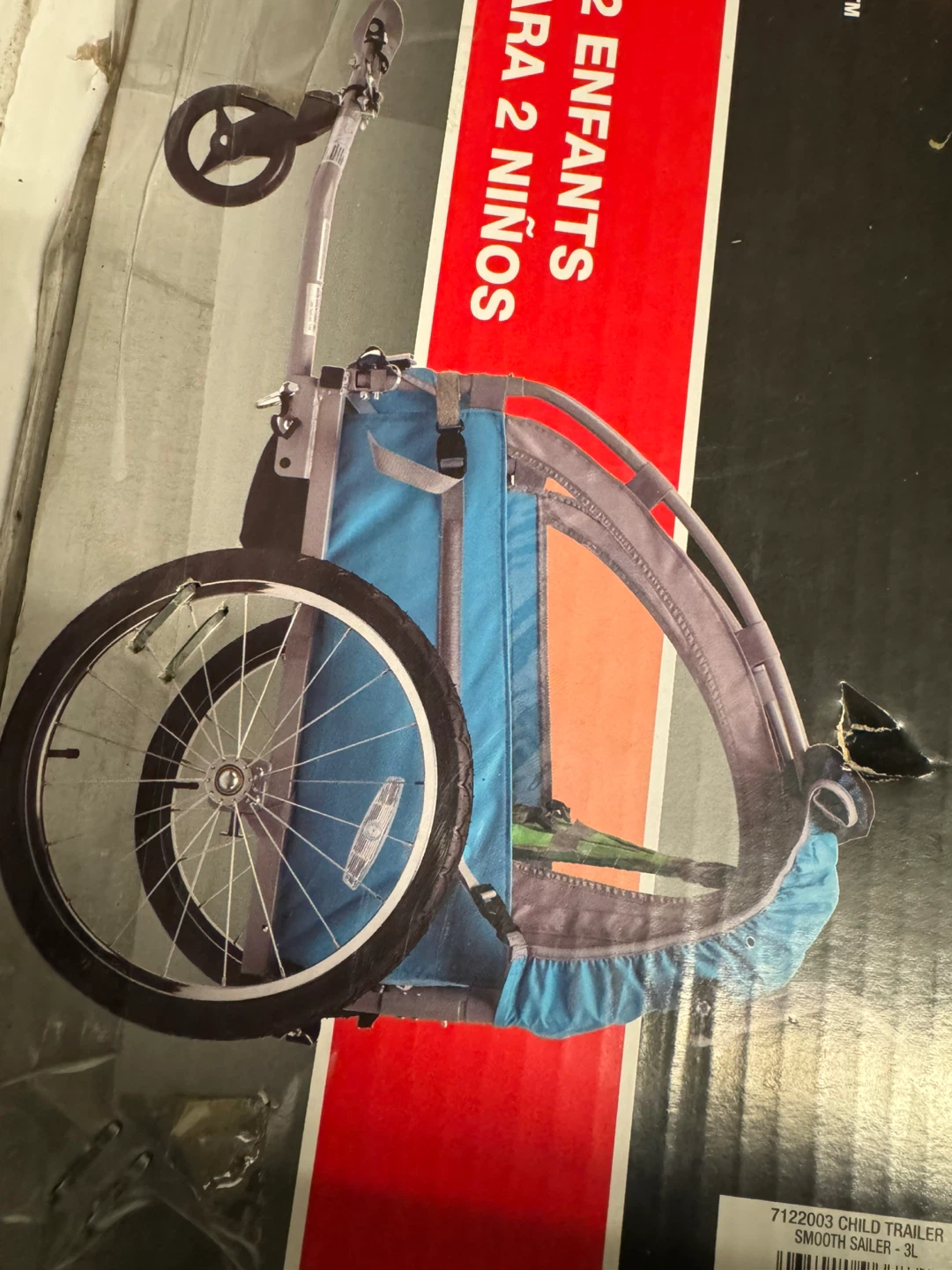 Bell Smooth Sailer 2 Child Bicycle Trailer - photo 2