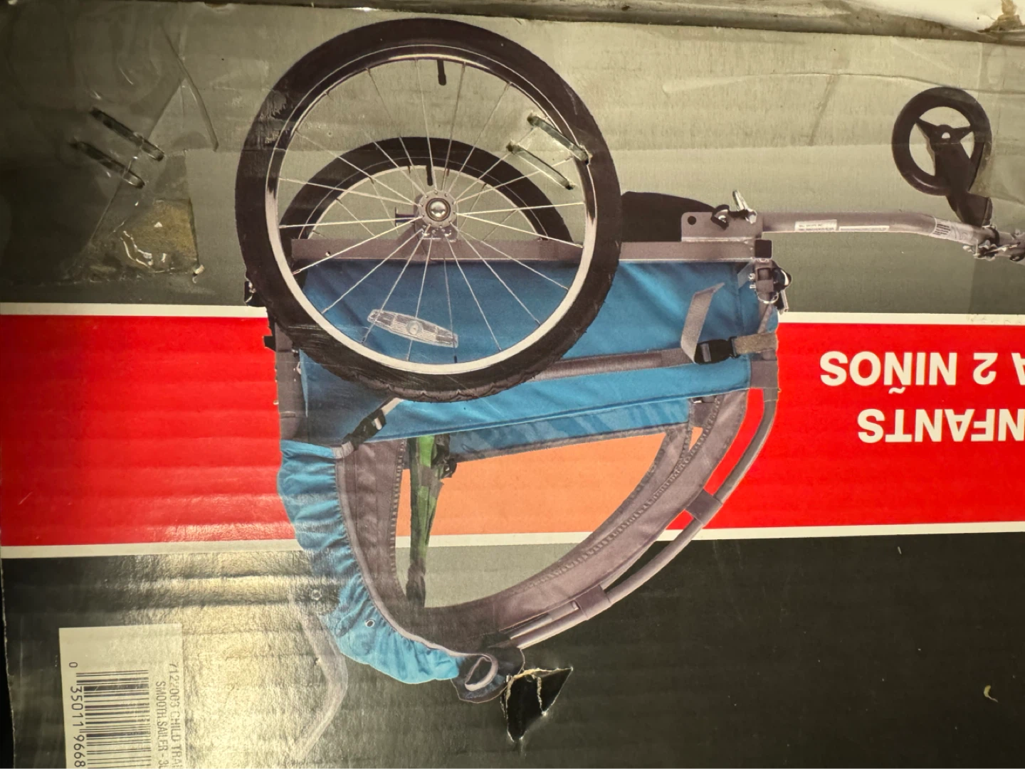 Bell Smooth Sailer 2 Child Bicycle Trailer