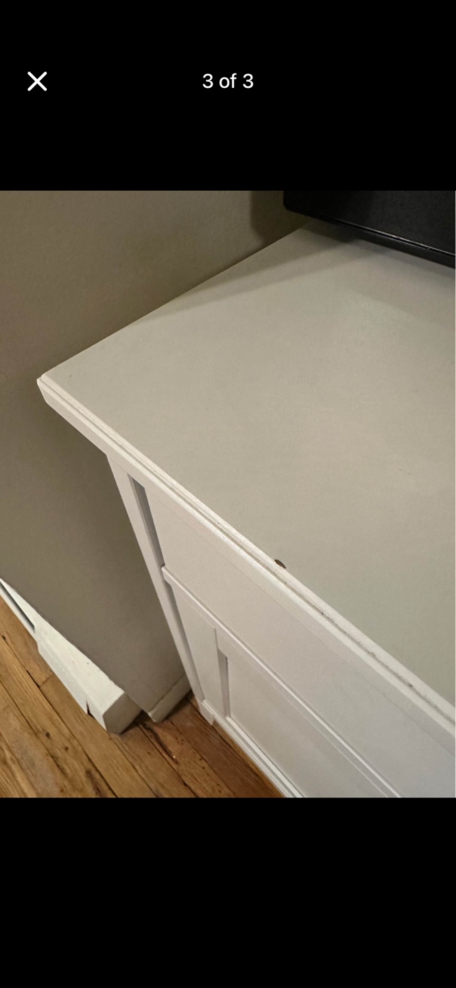 White sideboard IKEA Danas - photo 3