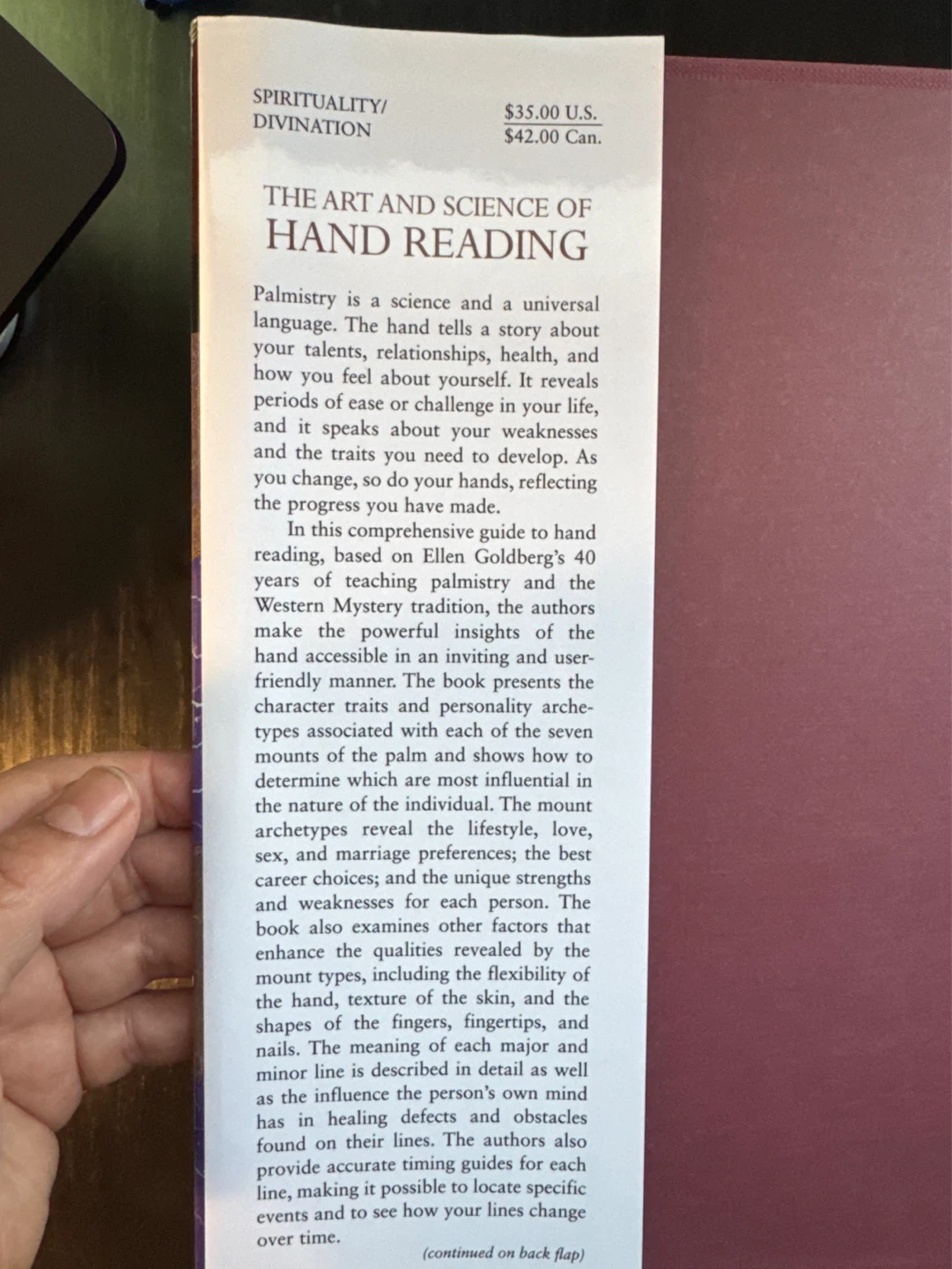 The Art and Science of Hand Reading Book - photo 2