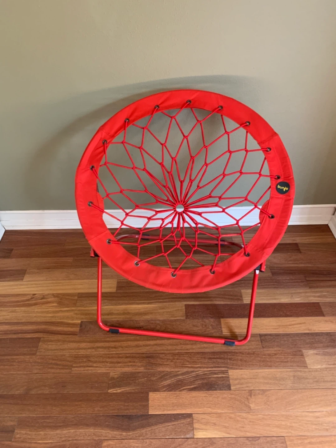 Bunjo Red Round Bungee Chair - photo 2
