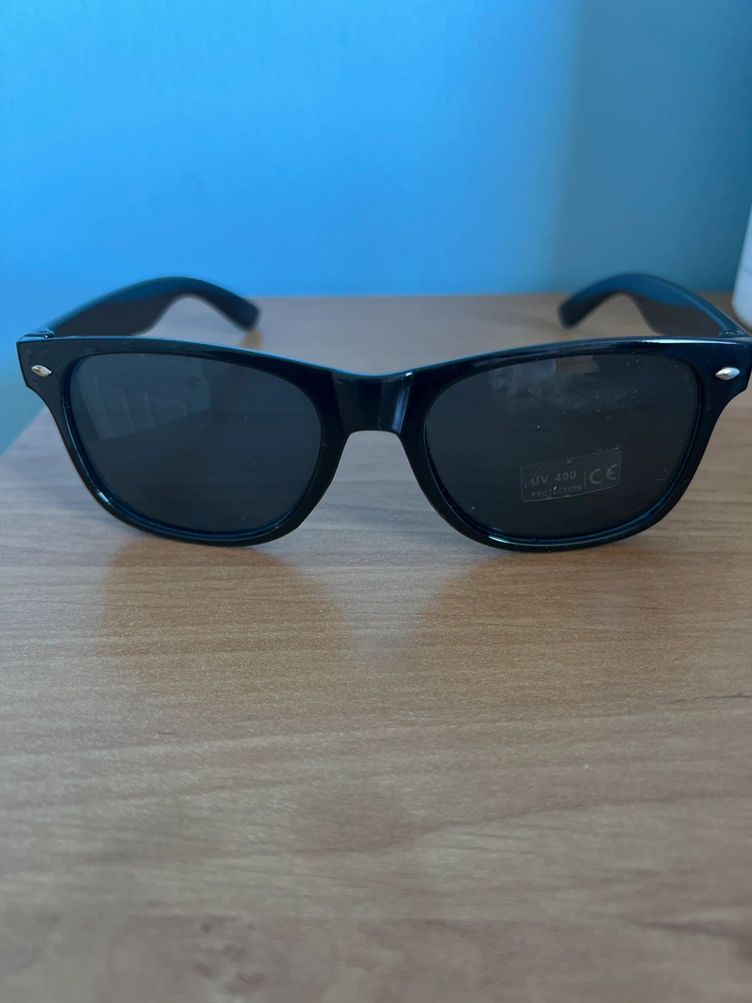 Black Wayfarer Style Sunglasses