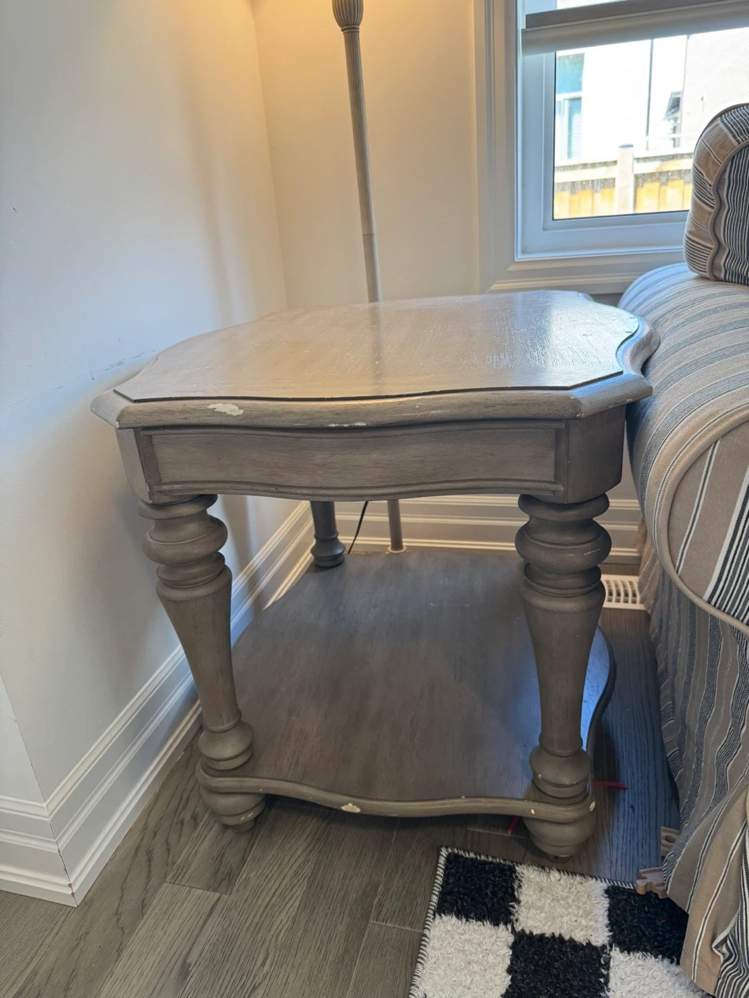 Wooden End Table