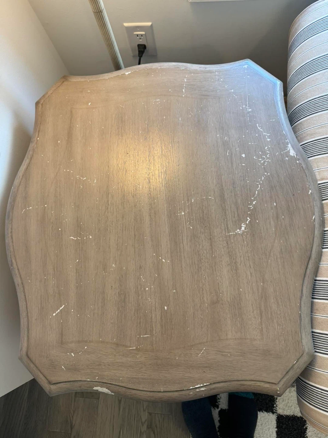 Wooden End Table - photo 2