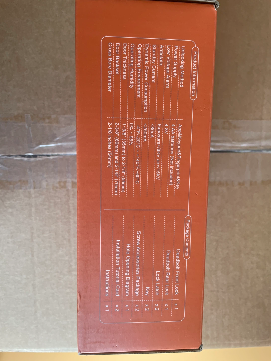 RUIKANG Wi-Fi Smart Door Lock Model RA-7 - photo 5