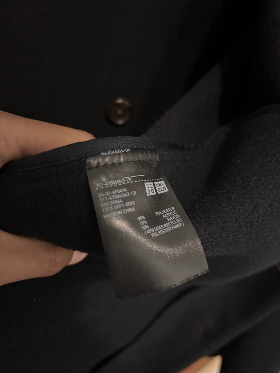 UNIQLO Double Face Shirt Jacket - photo 3