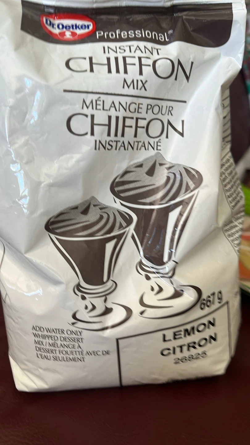 Dr. Oetker Professional Instant Chiffon Mix - Lemon