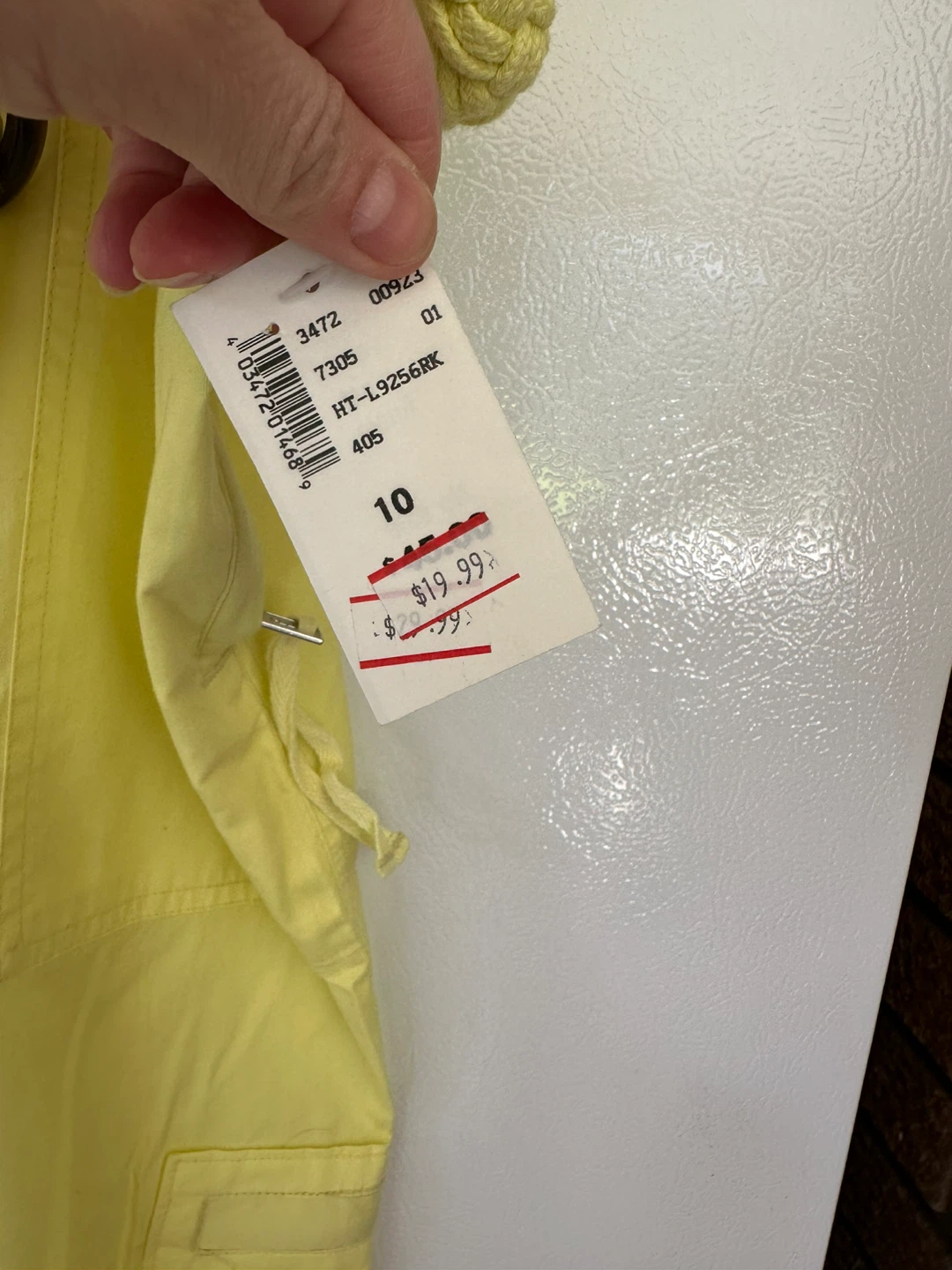 Yellow Cargo Pants Size 10 - photo 2