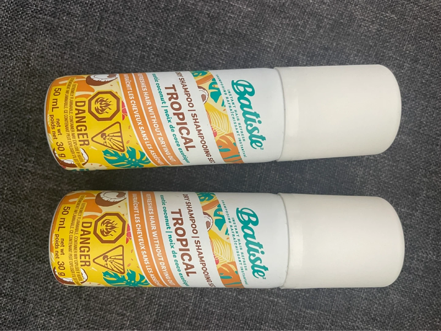 Batiste Tropical Dry Shampoo 2-pack (50ml each)