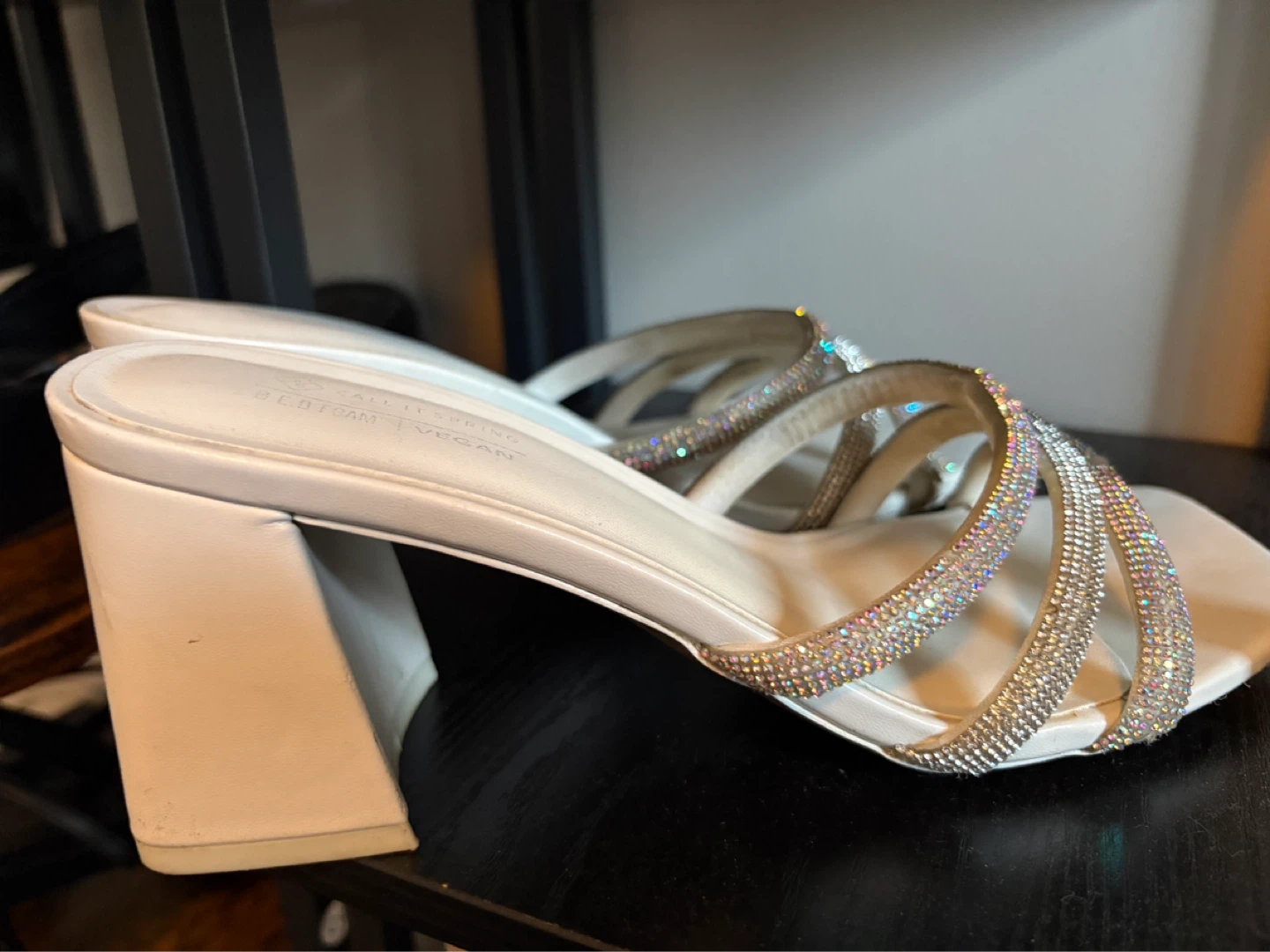White Block Heel - photo 3