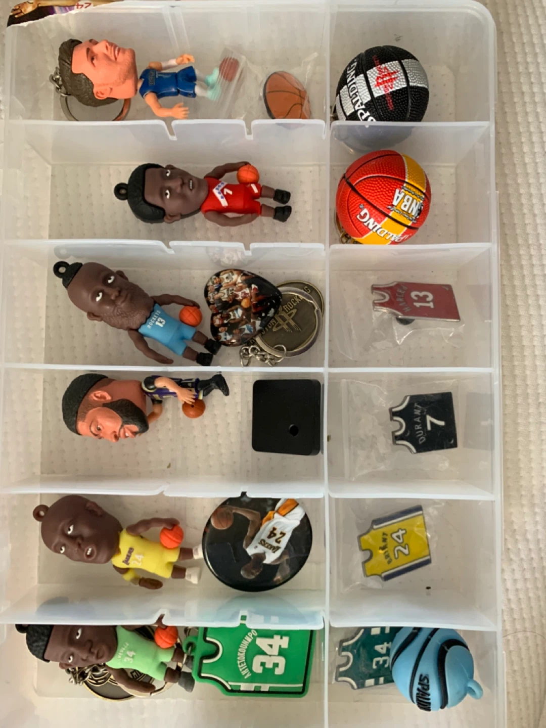 Basketball Player Figurines and Accessories