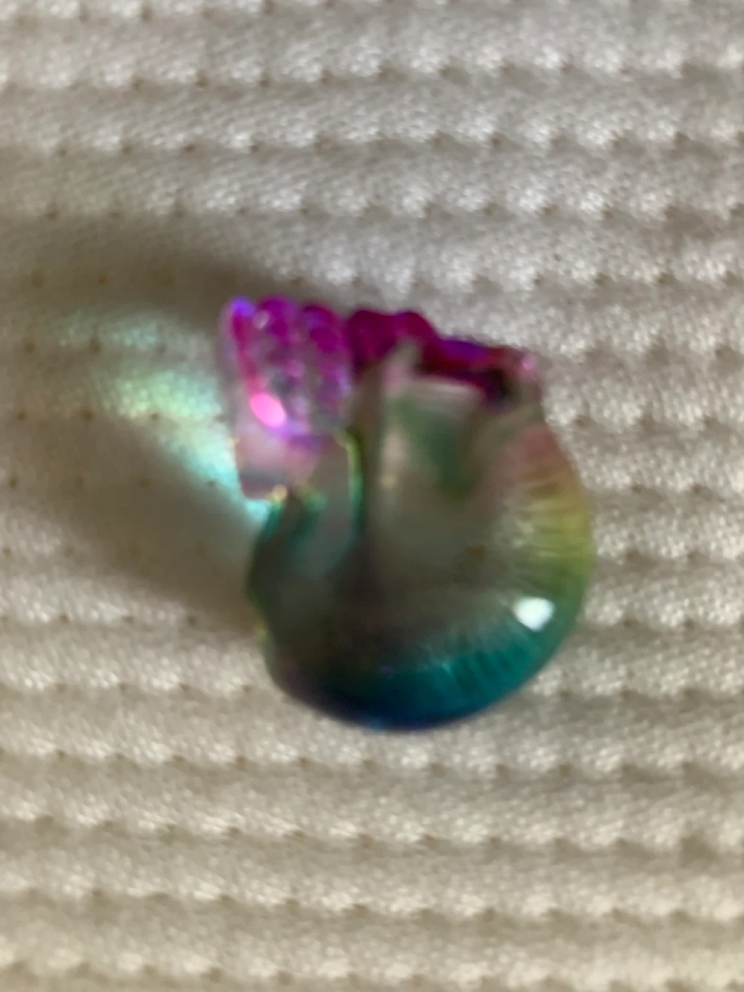 Rainbow glass crystal
