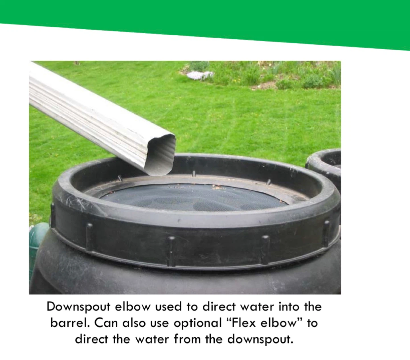 Black Rain Barrel - photo 4