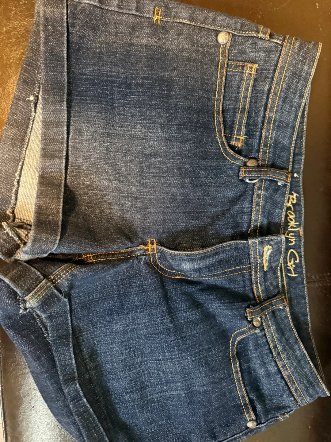 Brooklyn Girl Denim Shorts
