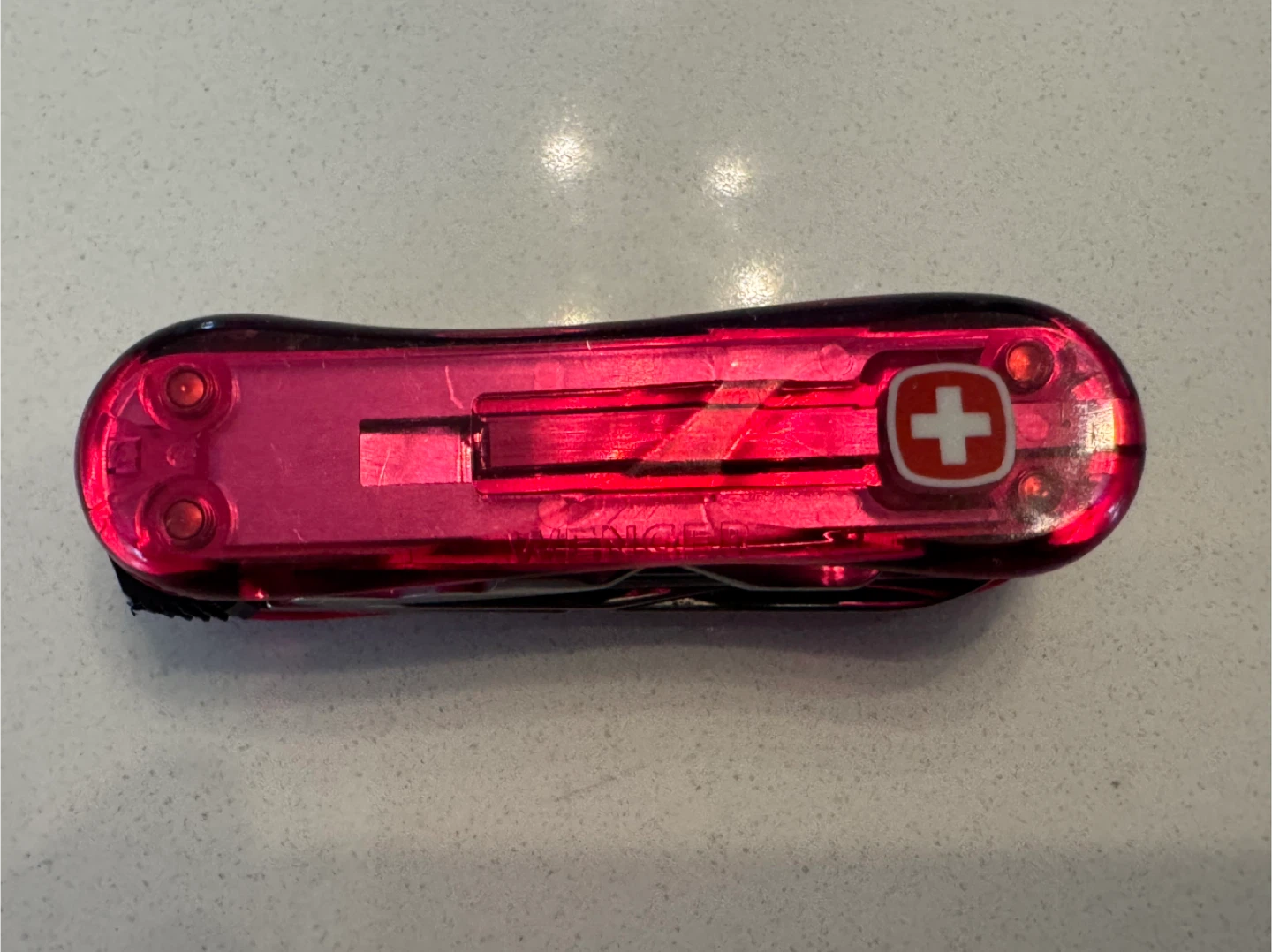 Retired model Wenger Swiss made NailClip 580