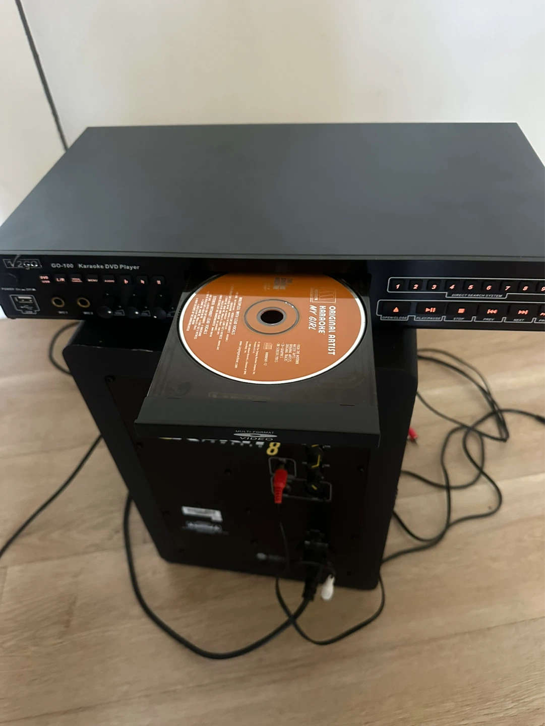 Voco GO-100 Karaoke DVD Player