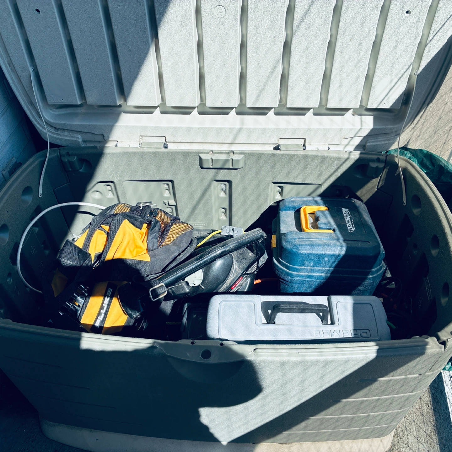 Grey Storage Deck Box - photo 4