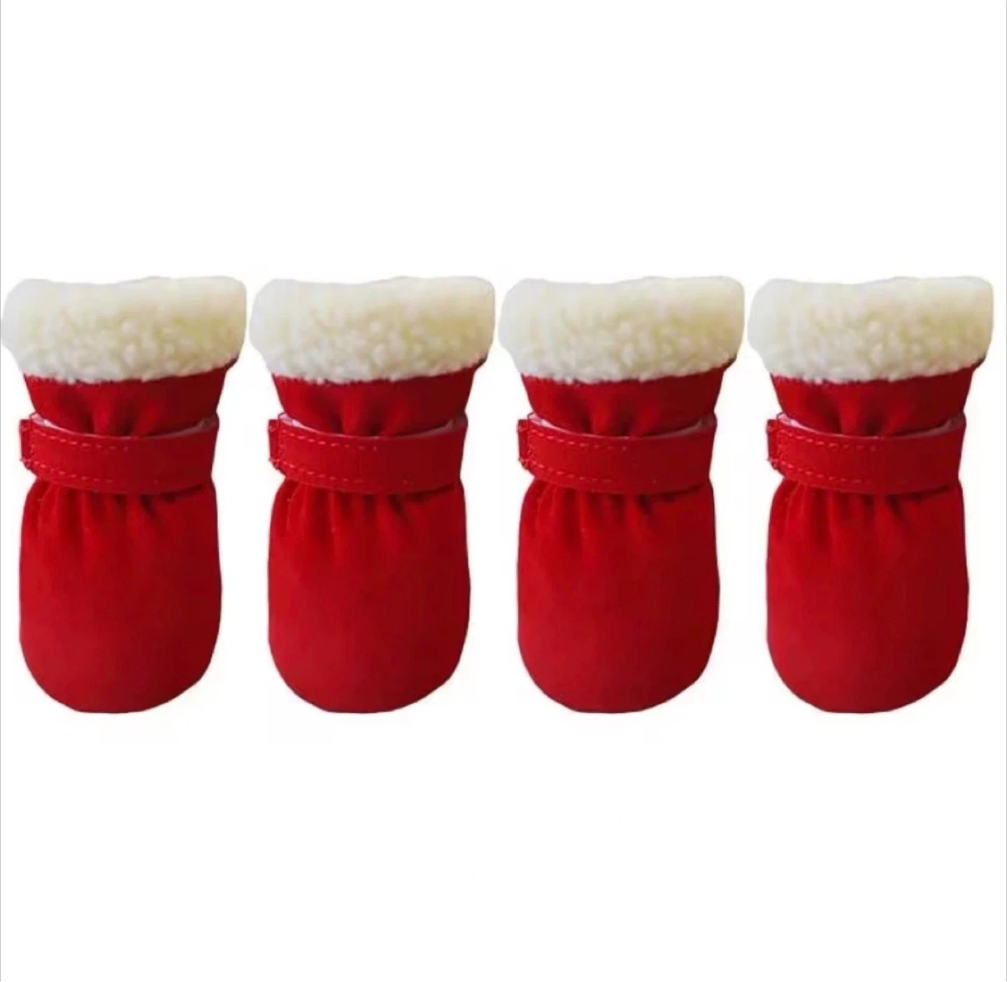 Red Dog Boots with Fleece Lining