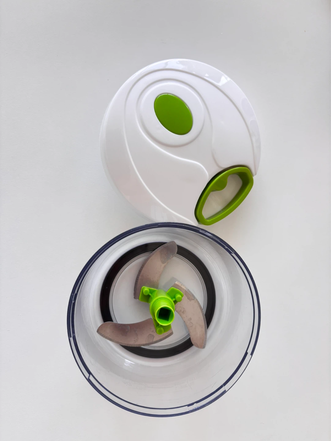 🧄 Manual Pull-String Garlic & Vegetable Chopper / Mincer - photo 2