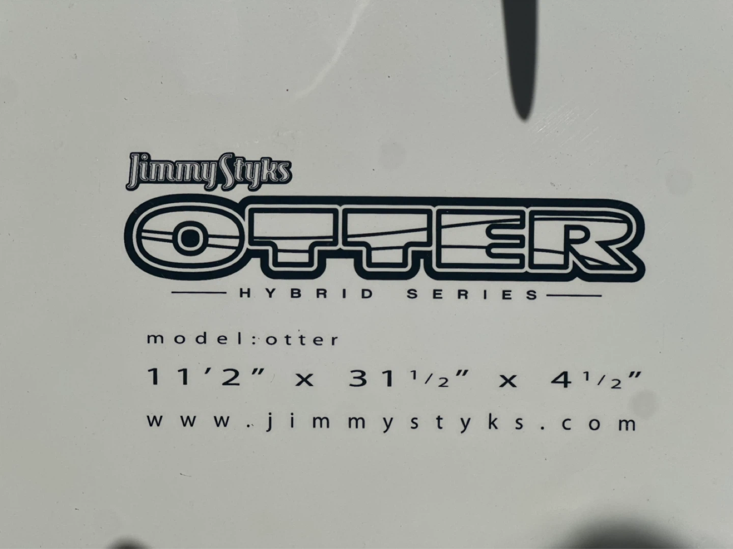 Jimmy Styks Otter Hybrid Series Paddleboard 11'2" - photo 4