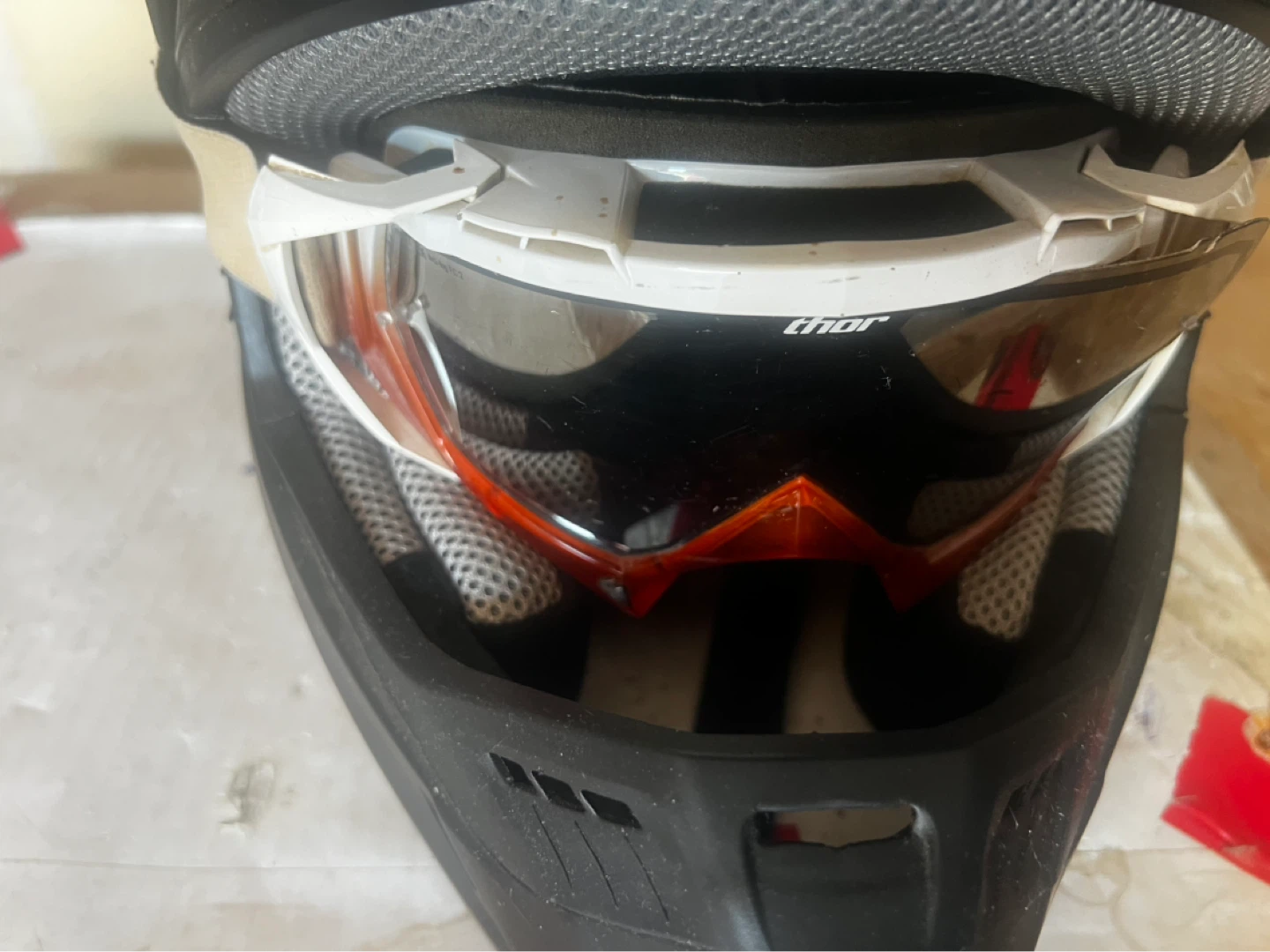 Thor Motocross Helmet with Goggles - photo 3