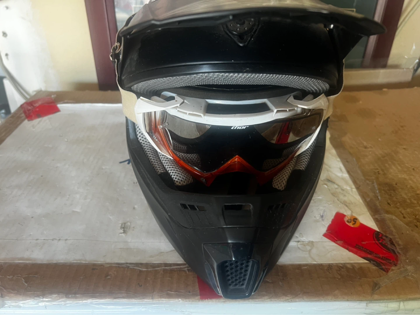 Thor Motocross Helmet with Goggles - photo 2