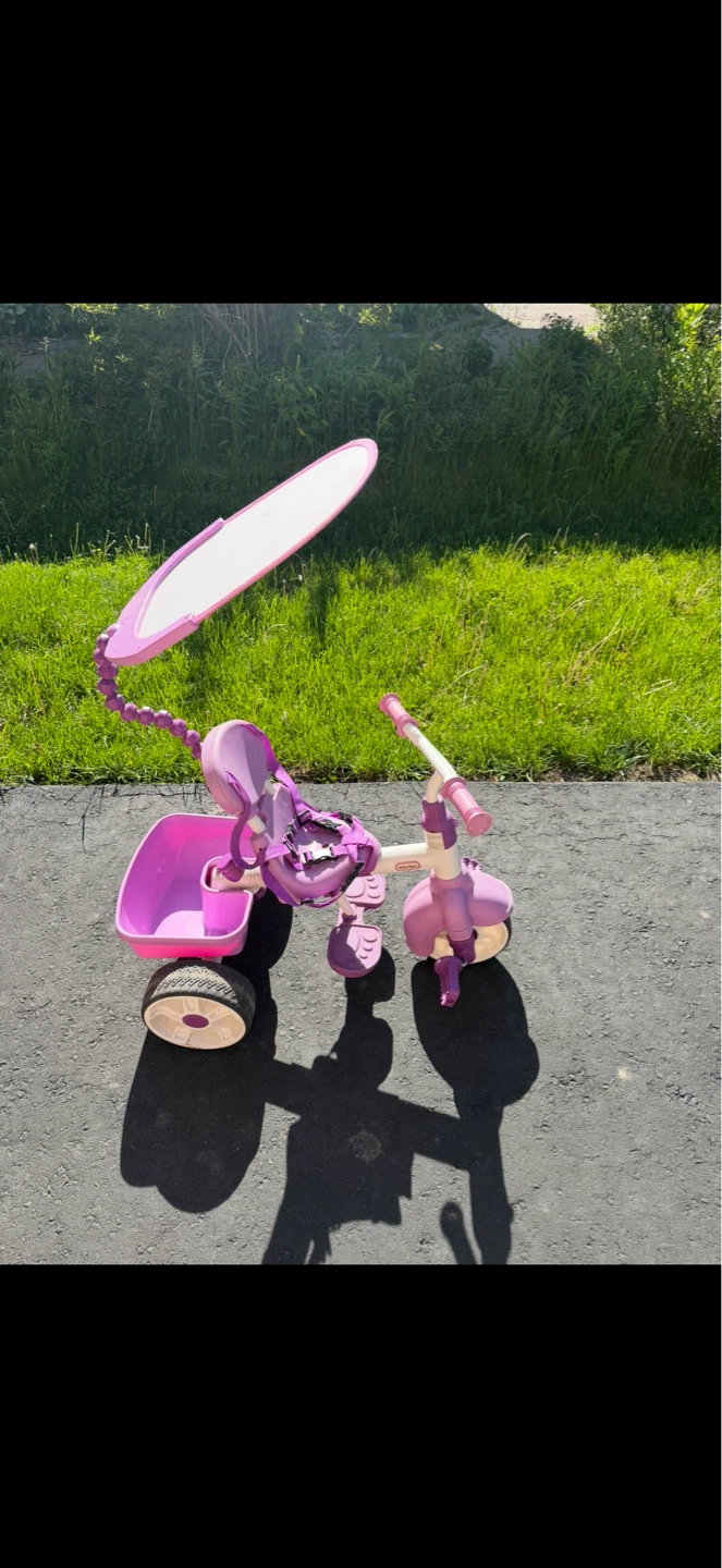 Tricycle Bike with Parent Push Bar
