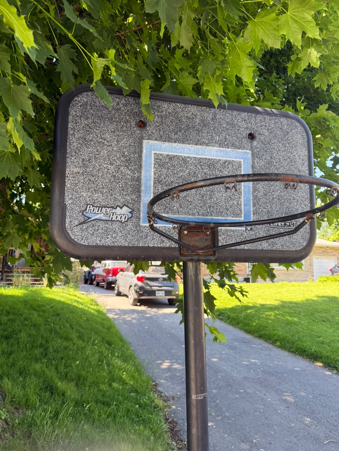 Power Hoop Portable Basketball Hoop