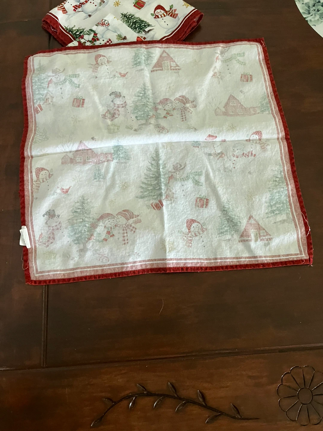 Arquiel Snowman Christmas Napkins - photo 3
