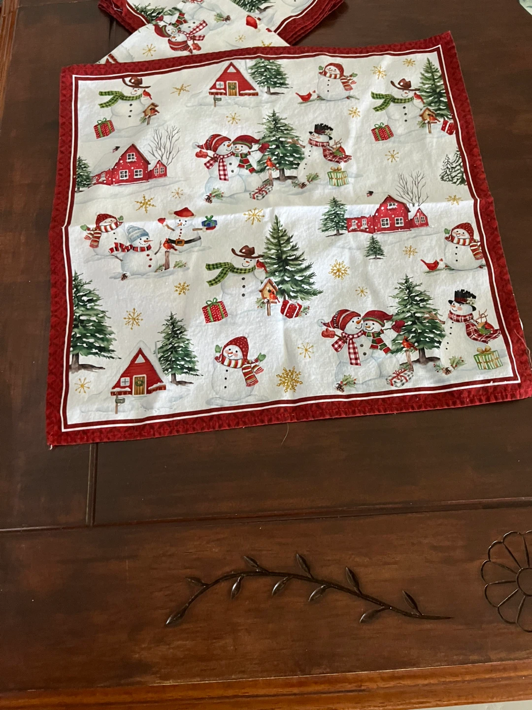 Arquiel Snowman Christmas Napkins - photo 2