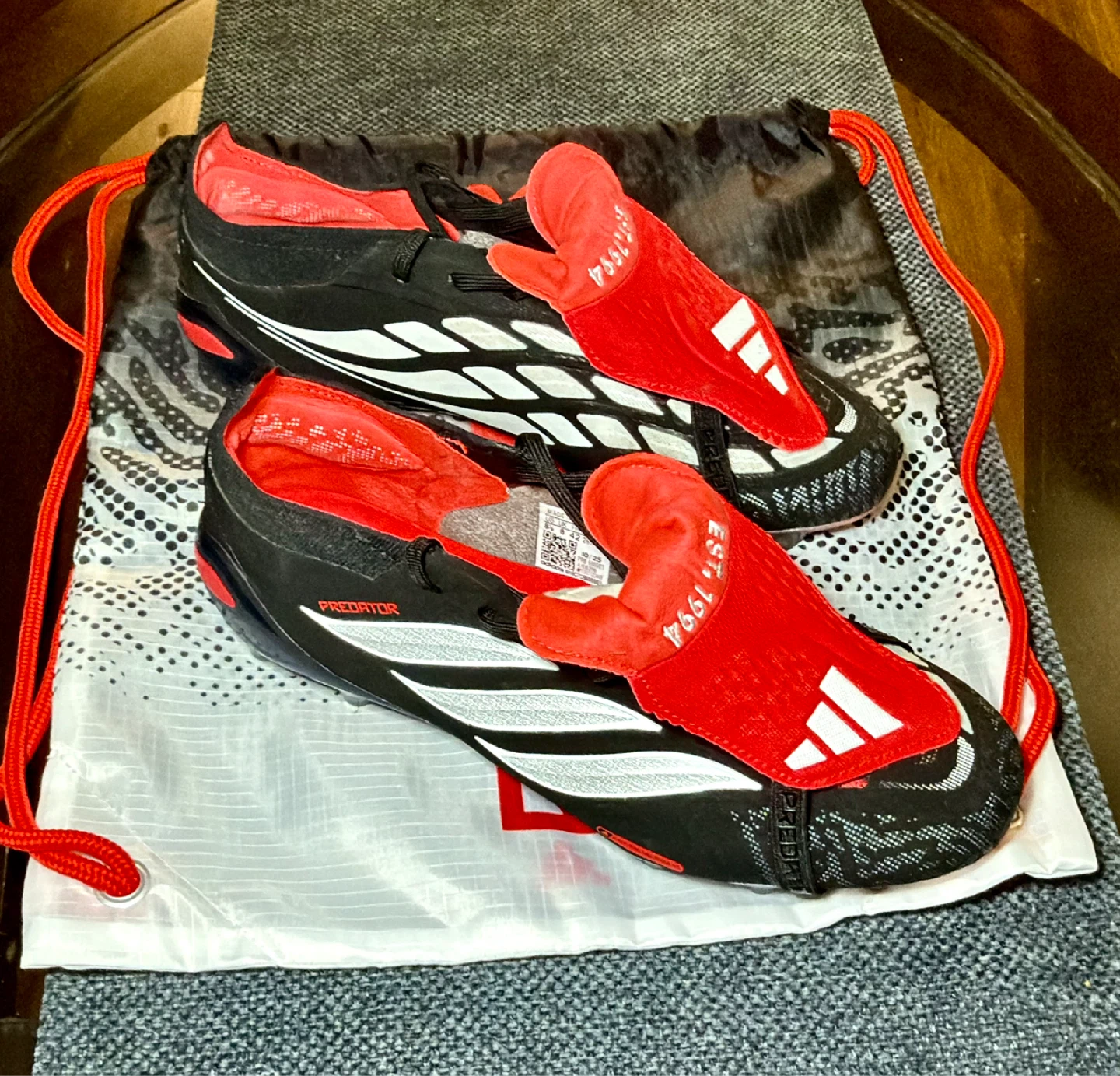 Adidas Predator Elite Soccer Cleats Artificial Grass | Size 8.5 - photo 2