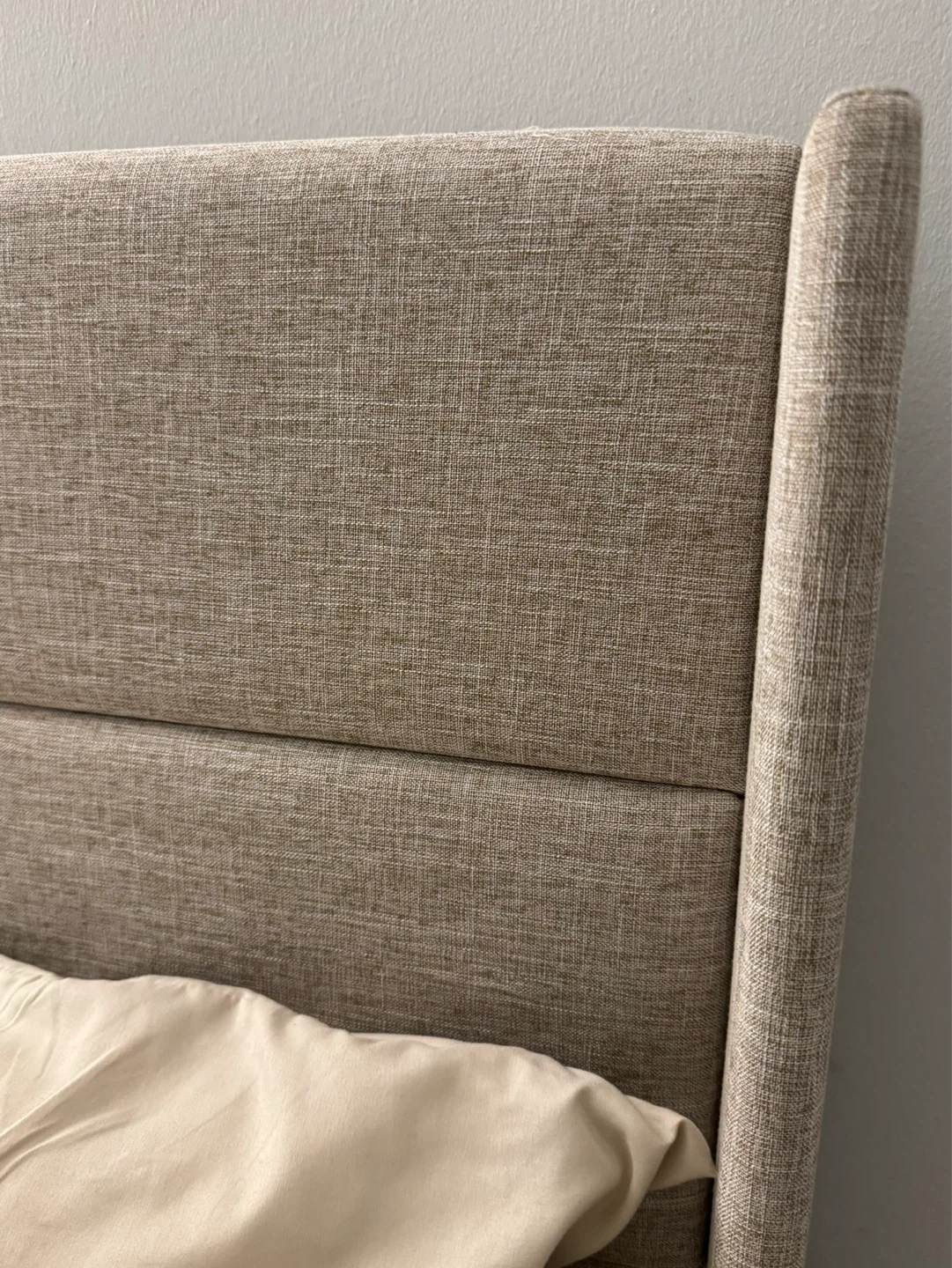 Upholstered Bed Frame with Storage + Mattress - photo 3