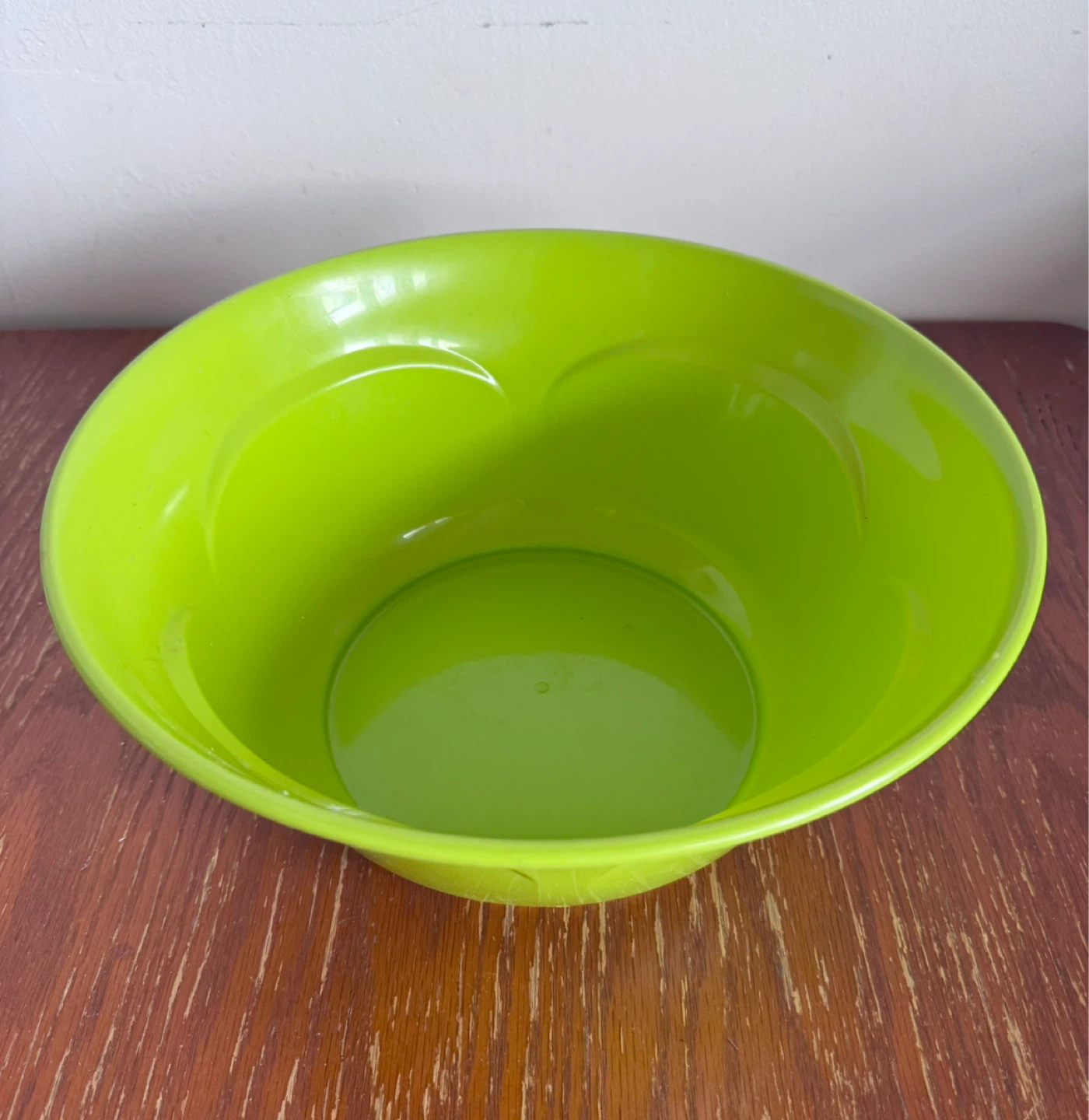 Lime Green Plastic Serving Bowl - photo 2