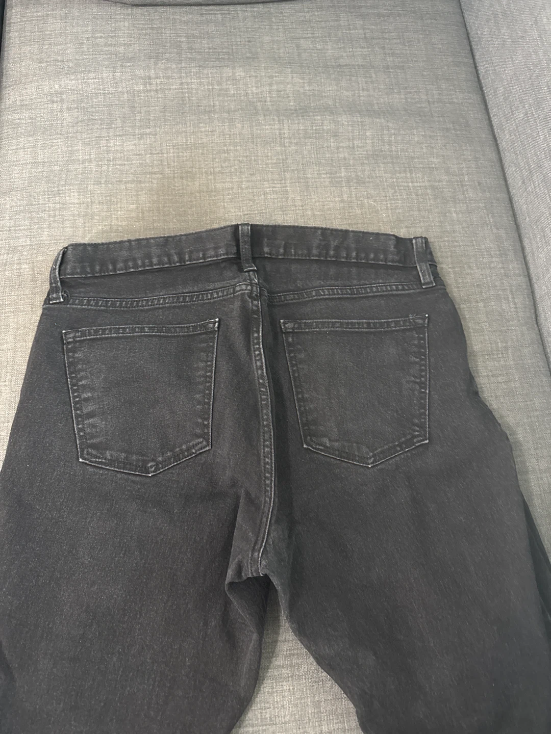 Old Navy Athletic Taper Black Jeans 34x30 - photo 3